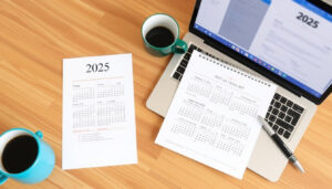Jahreskalender 2025 zum Ausdrucken: Kostenlose PDF-Vorlagen